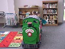 Fleming Elementary, Freeport, TX. Reading train.